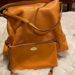 Coach Handbag with Wristlet